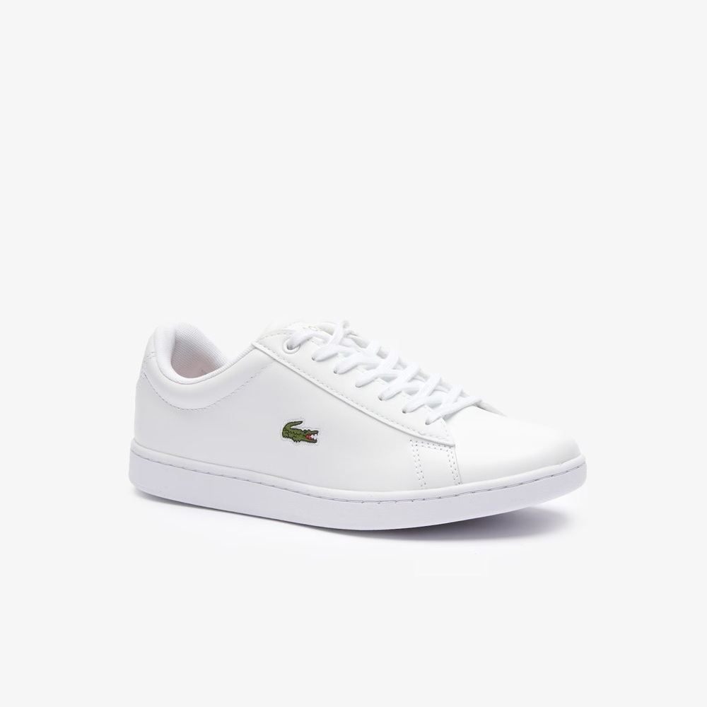 LACOSTE WOMEN'S HYDEZ LEATHER SNEAKERS